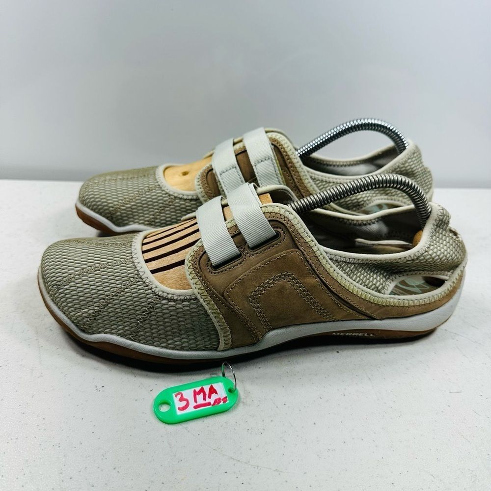 Merrell Lorelei MJ Deep Tan Hook & Loop Slip-On Women's Comfort Shoes Size 10 US
